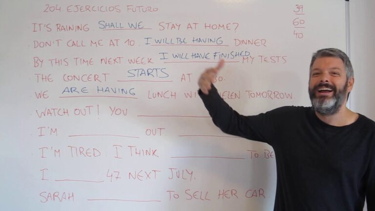 ¡Mezcla y mejora tus habilidades! Ejercicios de futuros en inglés.