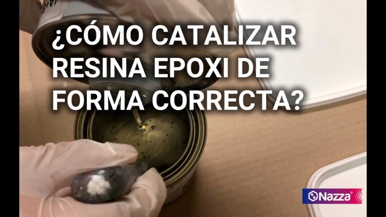 Aprende la fórmula perfecta para mezclar resina epoxi y catalizador en 3 pasos