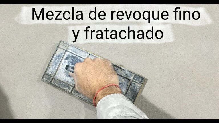 Mezcla para revoque fino | Actualizado diciembre 2022