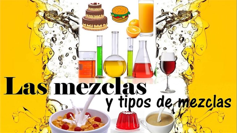 Descubre las Clases de Mezclas en Química y sus Propiedades